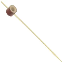 MONOUSO - Fingerfood Spieße mit Rotem Ring 12cm in Schachtel (100 Stück)