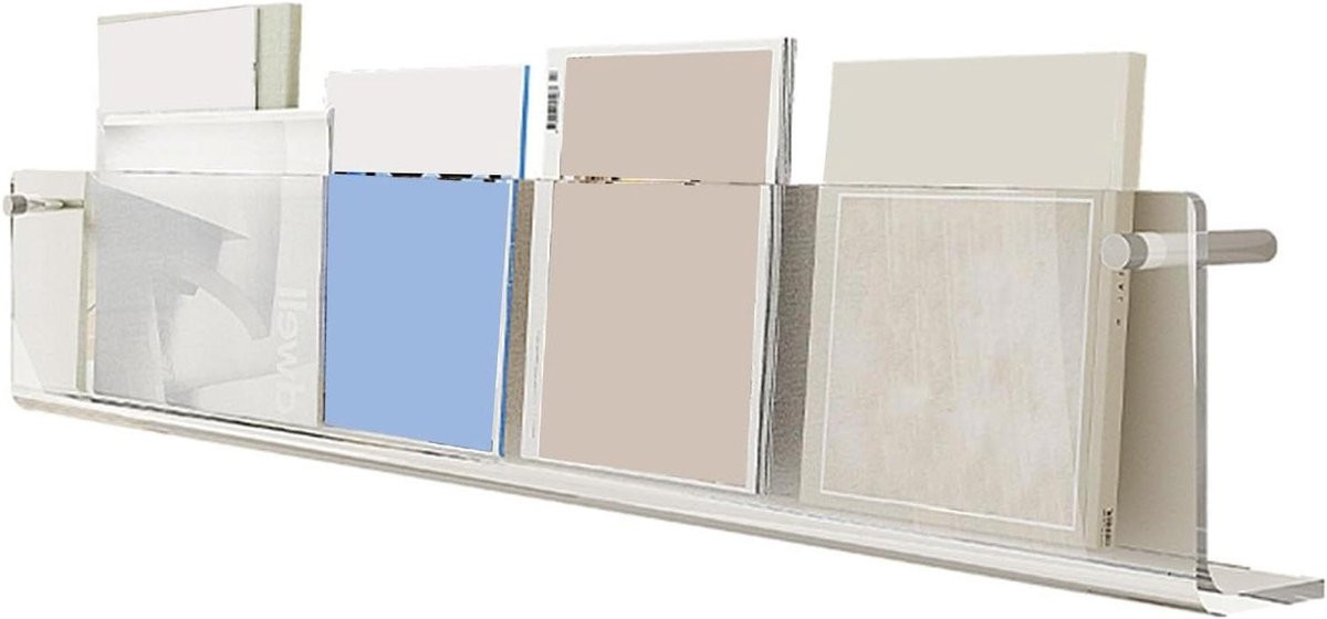 Tijdschriftenhouder Acryl Helder - 40 cm