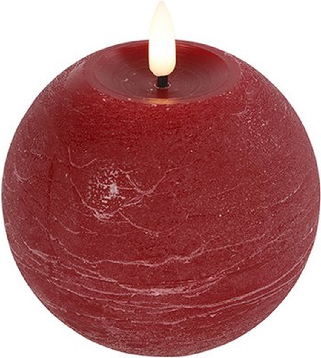 Countryfield LED-Bolkaars Lyon Medium Rood B10 x D10 x H11 cm