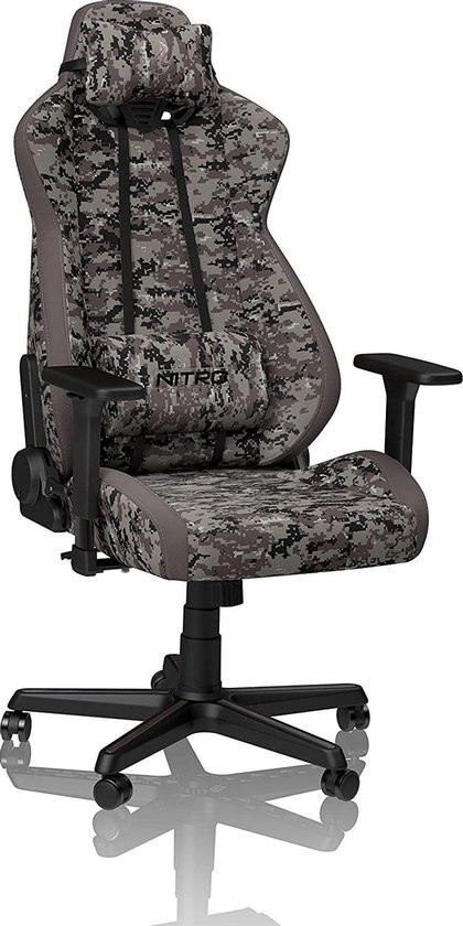 Nitro Concepts S300 Gaming Stoel - Urban Camo - Stof - Draagvermogen 135 kg