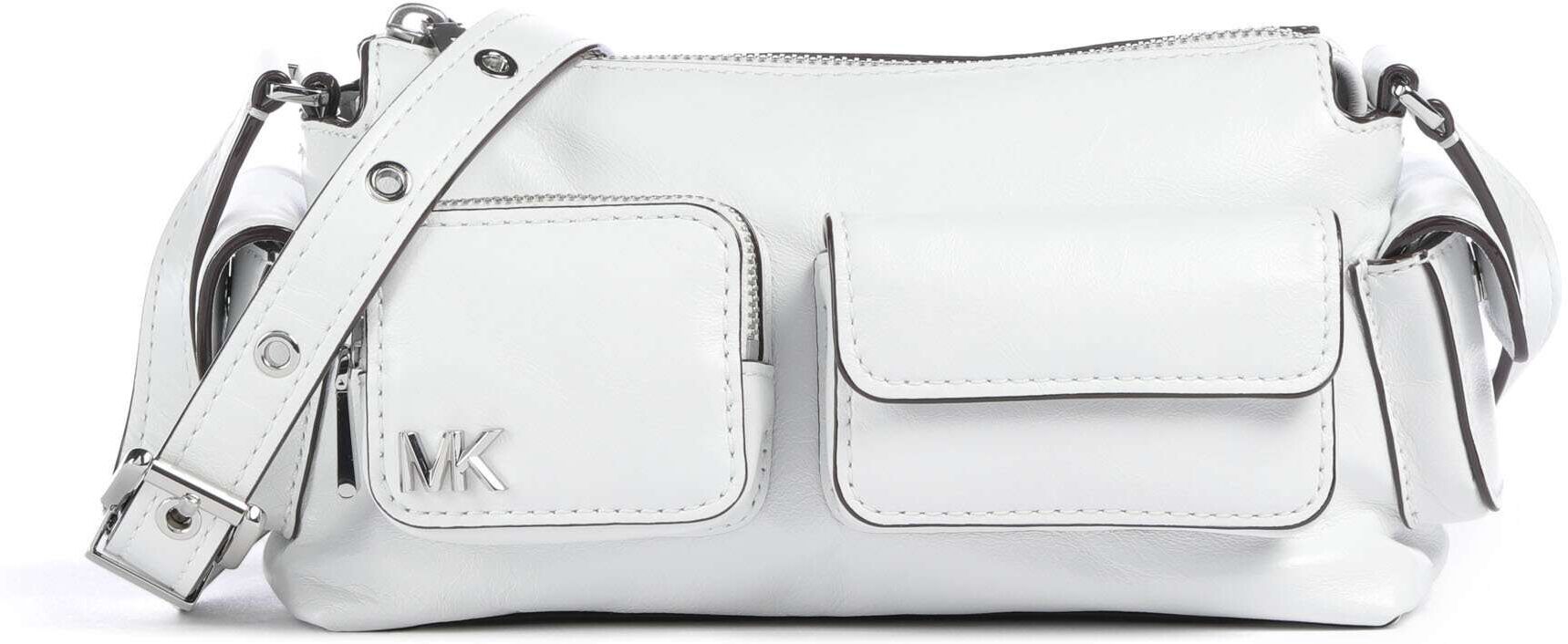 Michael Kors Dakota Small Umhängetasche aus Leder, weiß
