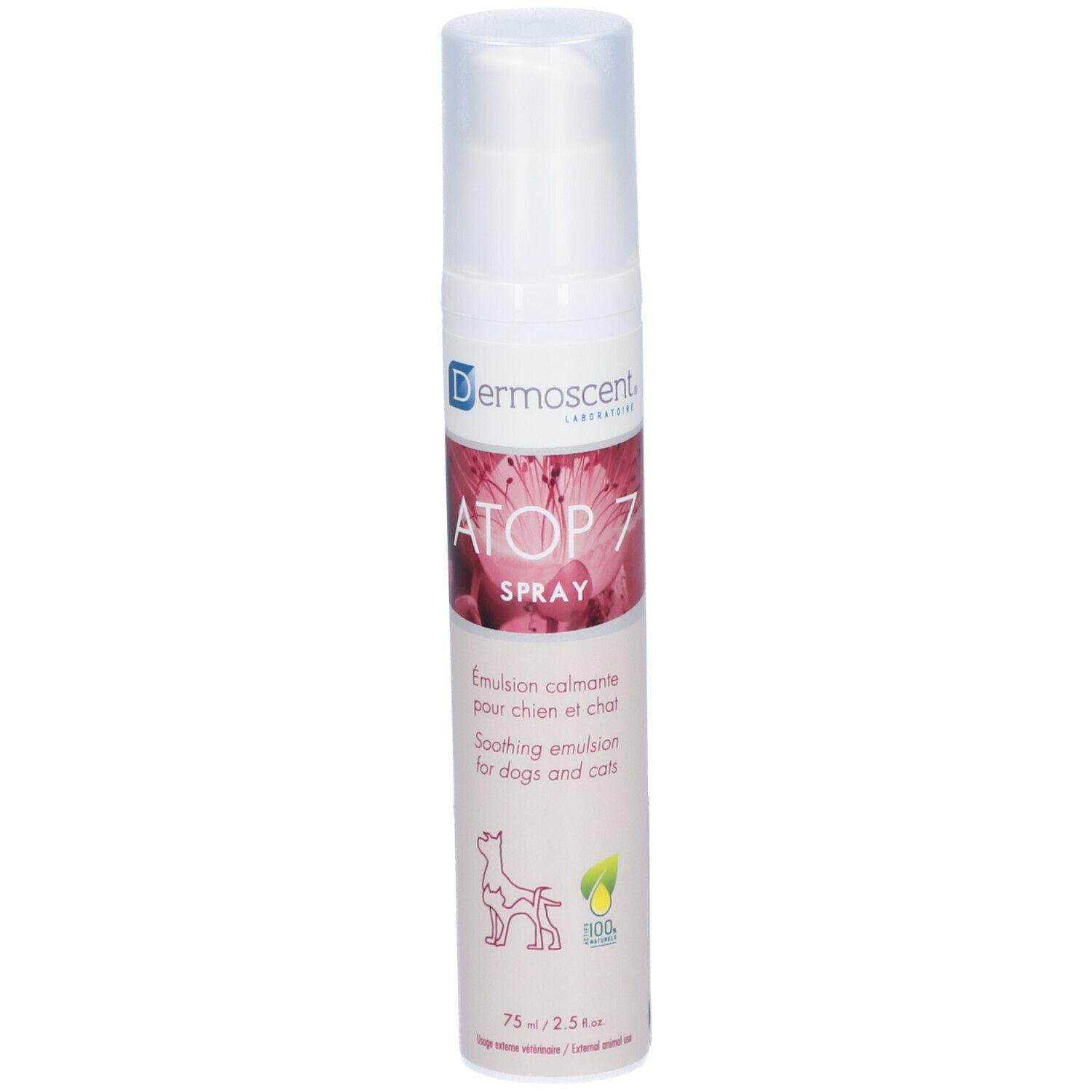Dermoscent Atop 7 Ch/Ct SPR 75Ml 75 ml Lösung