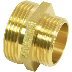 Reduzierstück mit Außengewinde, MS, 2" - 1 1/2"
