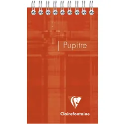 5x Clairefontaine, Heft + Block, Spiralblock (Spezial, Kariert, Weicher Einband)
