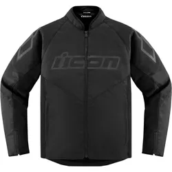 Icon Hooligan CE, Textiljacke - Schwarz - 3XL