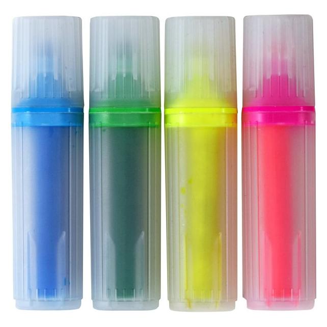 Stanger Eraser Textmarker farbsortiert, 4 St. (4x) (18000300600)