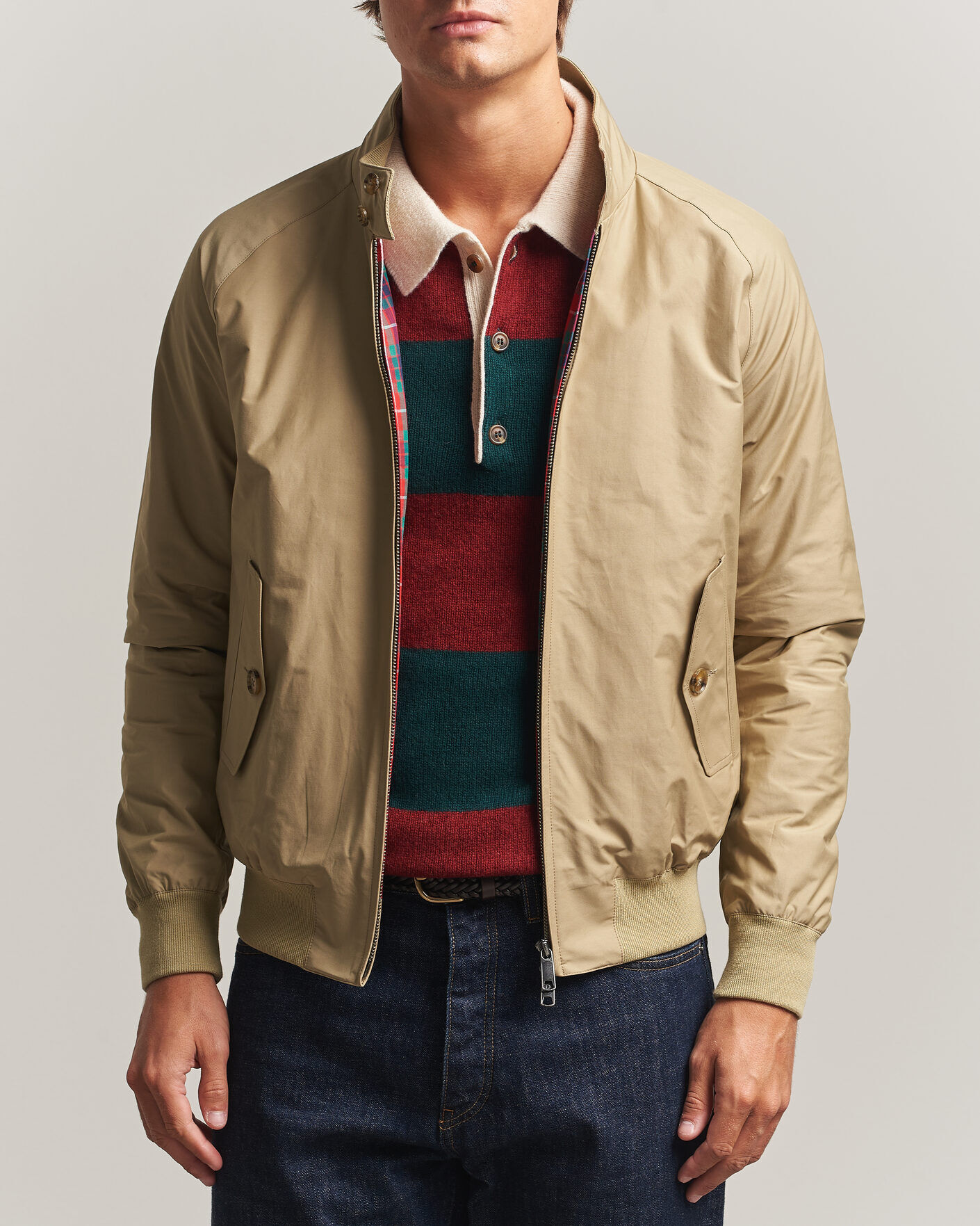 Baracuta G9 Original Harrington Jacket Natural men EU56 Beige