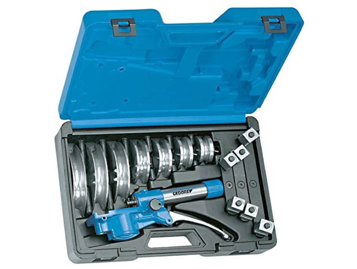 Juego de curvatubos manual\, hidráulico