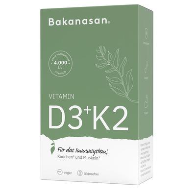 Bakanasan Vitamin D3+K2 Kapseln 60 St