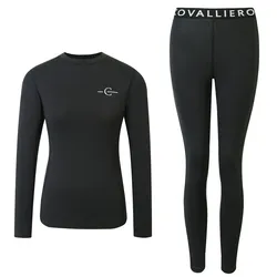 Covalliero Damen Funktionsunterwäsche black H/W 2025, Größe: S