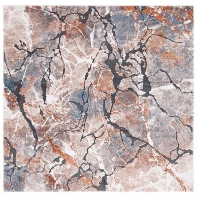 SAFAVIEH Cyrus Shag Dilber Modern Abstract Rug
