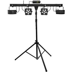 EUROLITE Set LED KLS Laser Bar PRO FX-Lichtset mit M-4 Boxenhochständer