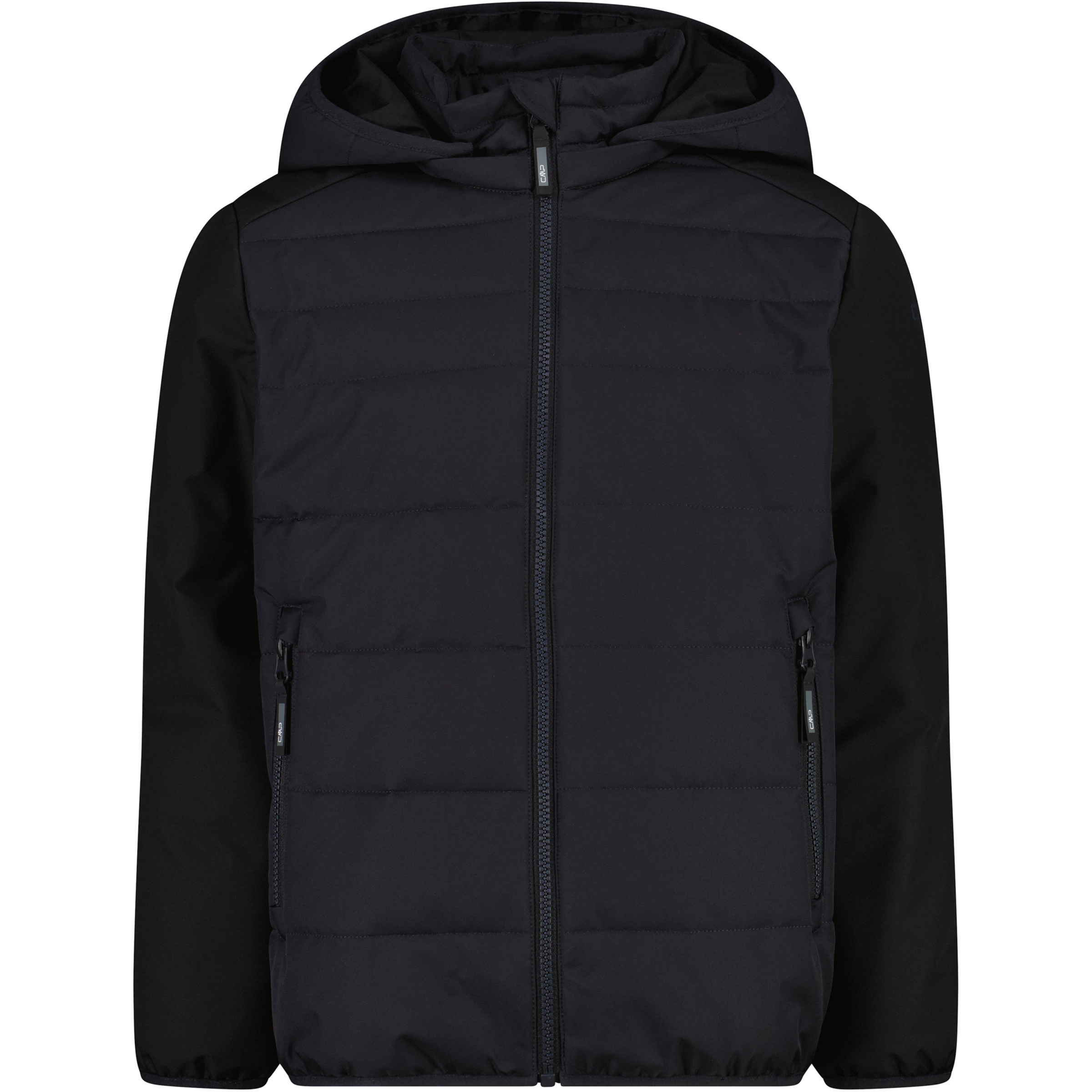 CMP Zip Kinder Isolationsjacke grau Größe 110 Skifahren Isolierend