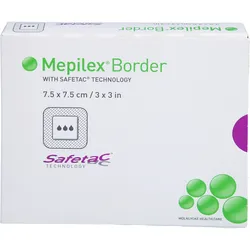 Mepilex Border Verband 7.5x7.5cm 5 ST