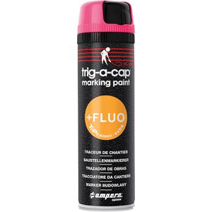 AMPERE Markierungsspray trig-a-cap extra, pink, fluoreszierend, bis 6 Monate, 500 ml