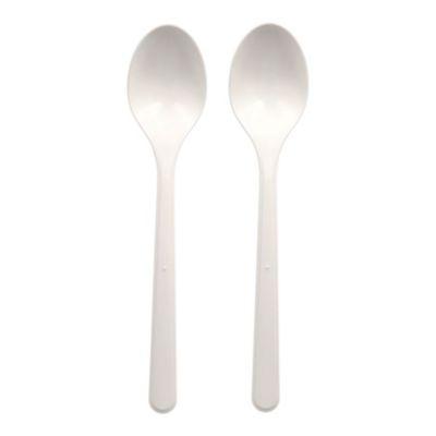 Papstar Mehrweg Löffel Polypropylen weiß 18,5 cm, bis 100 °C, spülmaschinenfest bis 65 °C, 125x nutzbar, 50er Pack Fragen Erklären