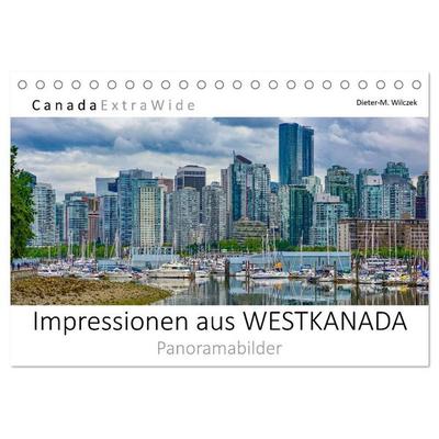 Impressionen aus Westkanada (Tischkalender 2027 DIN A5 quer), CALVENDO Monatskalender