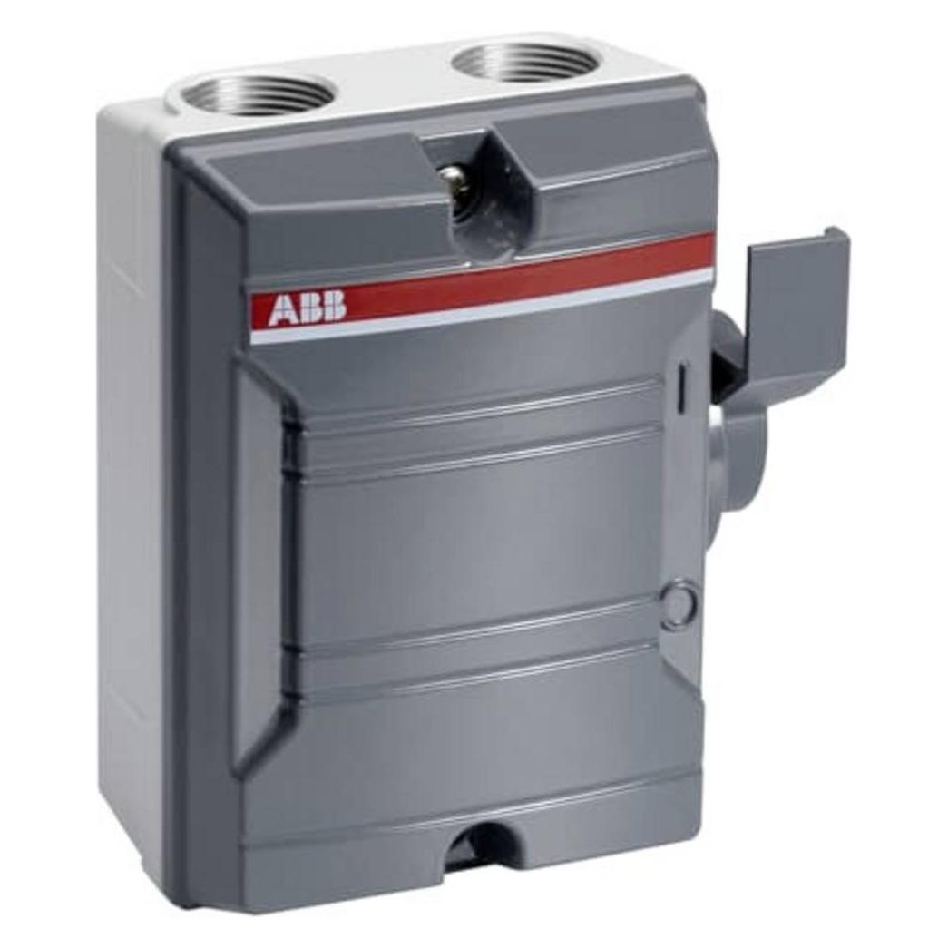 ABB Sicherheitsschalter 16A 3-polig silu IP65 Hilfskontakt (2CMA142430R1000)