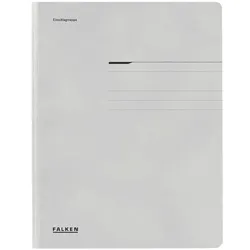 Falken Sammelmappe A4 200 Blatt grau, 24.3x31.8x0.3 cm