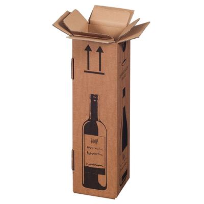 smartboxpro 160 x 1er Flaschenkarton 106 x 106 x 420 mm zweiwellig