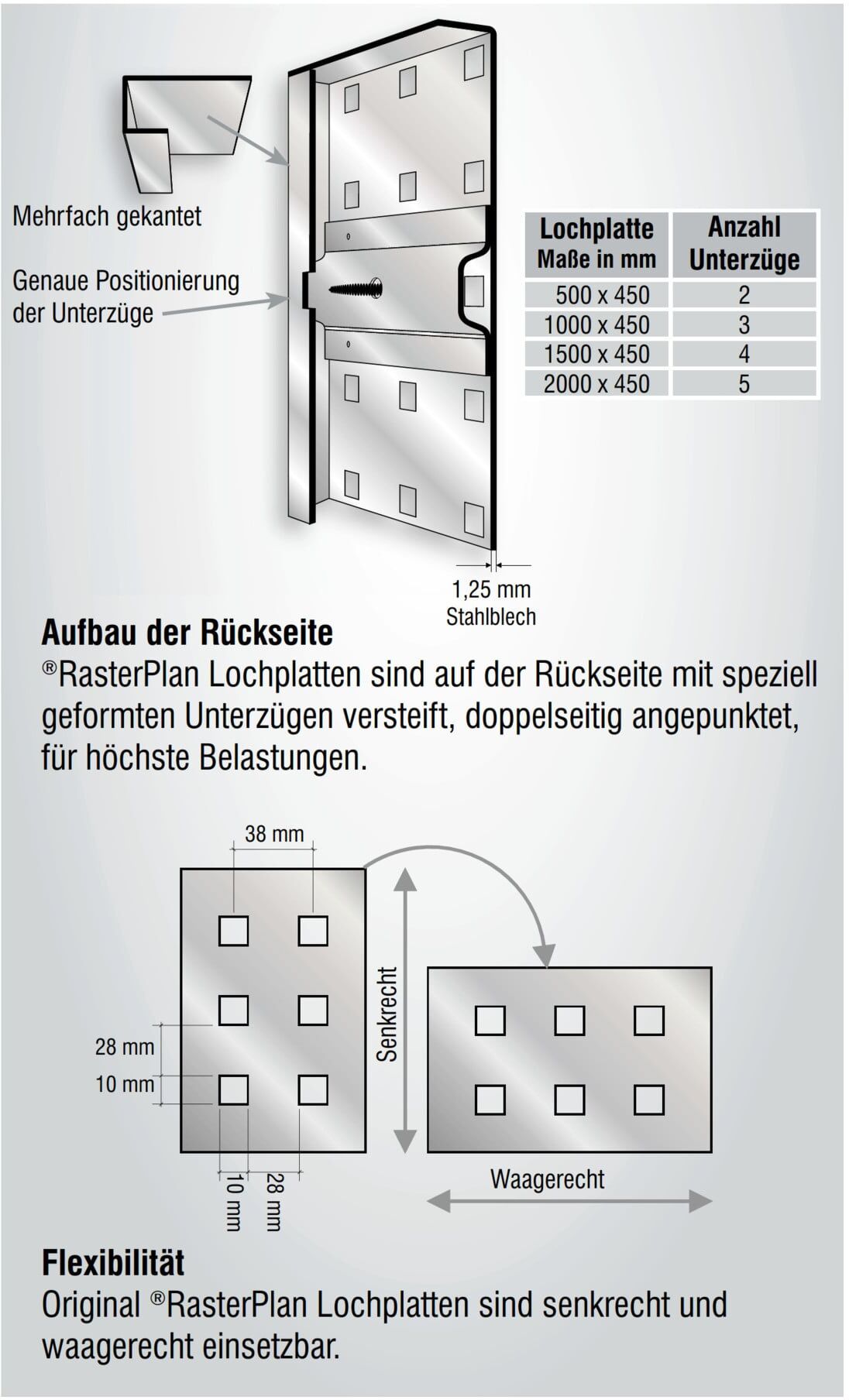 Kappes Prospekthalter RasterPlan DIN A 5 RAL 7035 (4044.00.1013)
