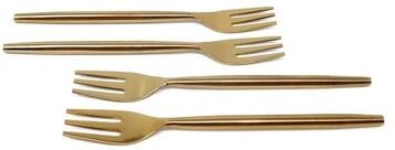Vivience Classic Dessert Spoons/Forks, Set of 4
