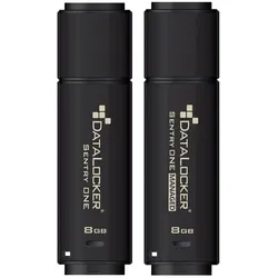 DataLocker SENTRY ONE SECURE USB 3.1 GEN1 (128 GB, USB-A), USB Stick, Schwarz