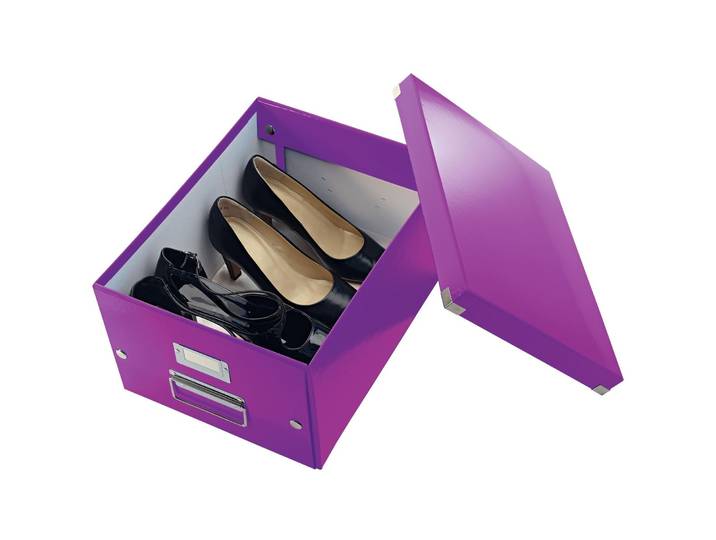 Aufbewahrungsbox Leitz Click & Store A4 Violett - Aufbewahrungsbox
