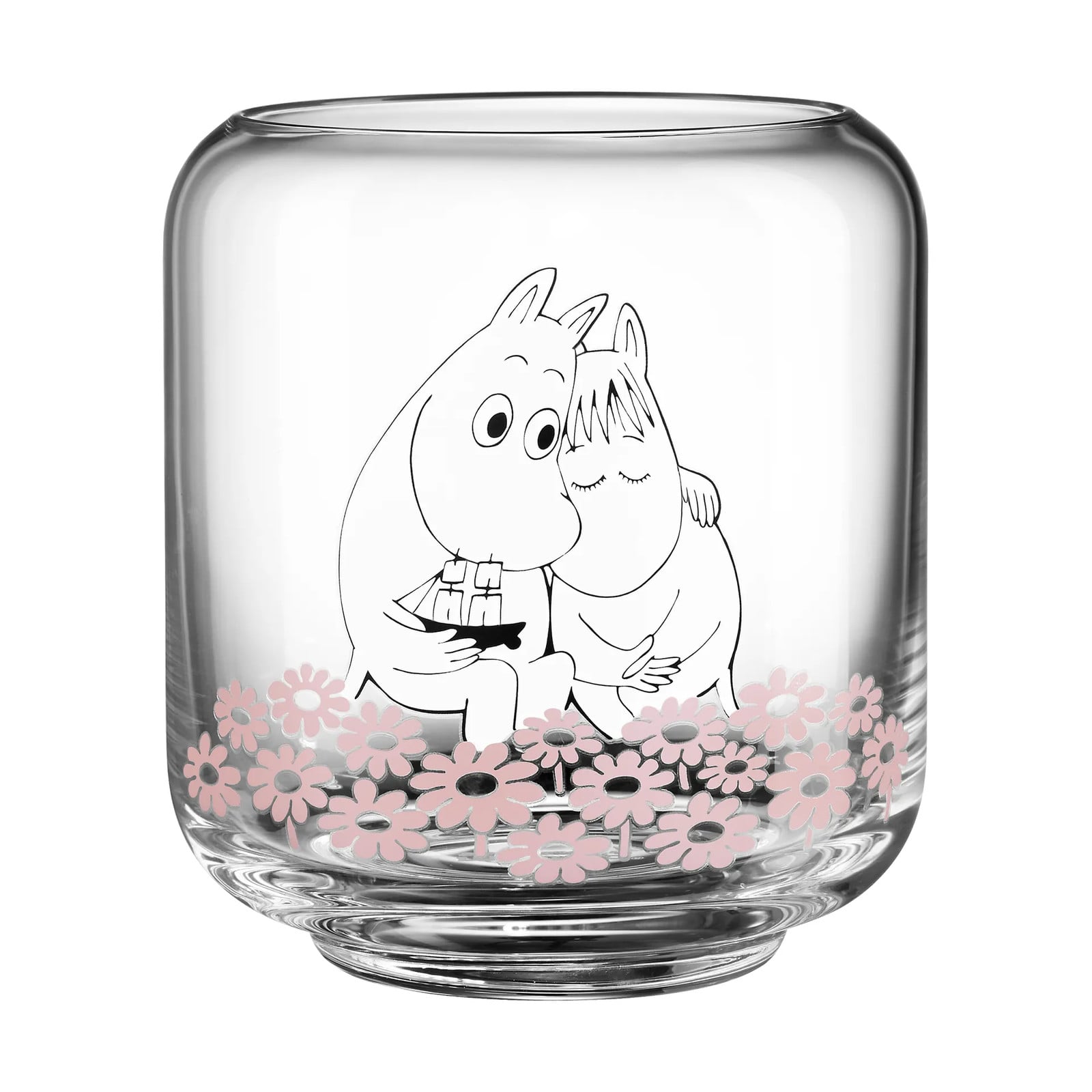 Muurla Moomin waxinelichthouder en vaas Together Hoogte: 10 cm