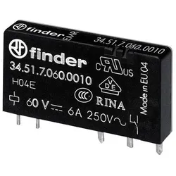 Finder Steck-/Printrelais 34.51.7.060.0010