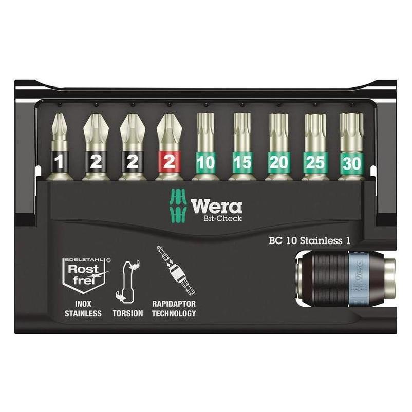 Wera Bit-Check 10 Stainless 1 (5073630001)
