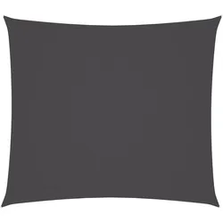 vidaXL Sonnenschirmsegel dreieckiges Oxford-Gewebe 3x3x4,24m Anthrazit Modell Patio Panorama Pro