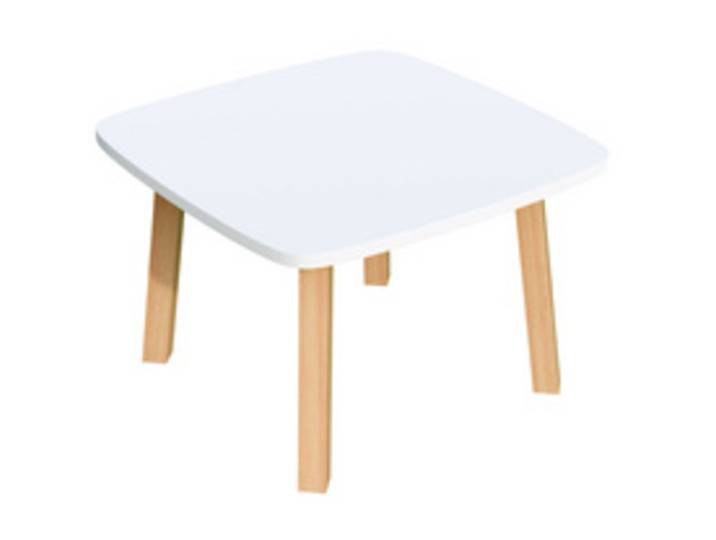 Table d'appoint WOODY, en bois massif, hêtre