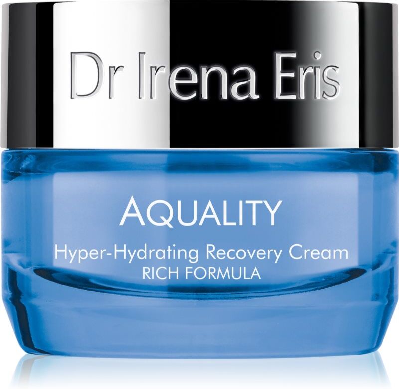 Dr Irena Eris Aquality Hyper-Hydrating Recovery Cream Rich Formula tiefenwirksame feuchtigkeitsspendende Creme gegen Falten 50 ml