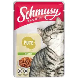 Schmusy Ragout mit Pute in Jelly 22x100 g