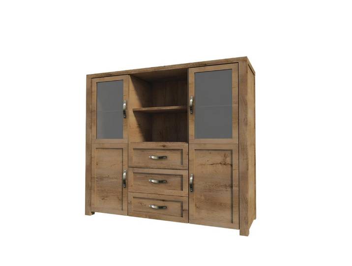 Xlmoebel Buffet Moderne Holzkommode mit elegantem Design und viel Stauraum (1-St., Buffet) Hergestellt in Europa