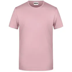 Basic T-Shirt "8008" - S - soft-pink
