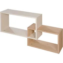 Roba Wandregal »Louisa« - 91x18x41,5cm - weiß -