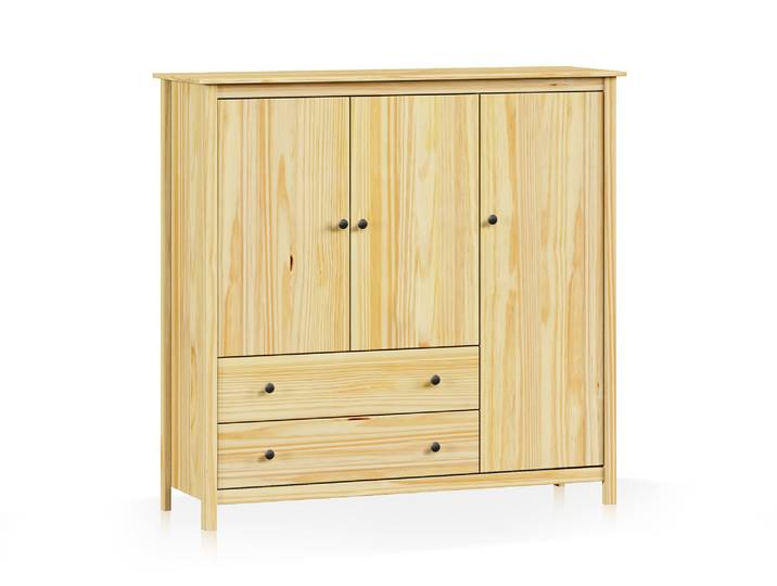 TOBINO Kleiderschrank / Wäscheschrank 3trg, Material