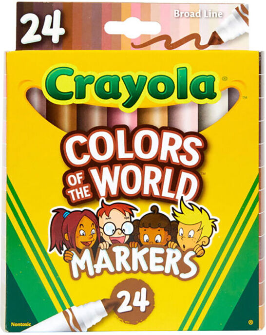 BRINQUEDO CRAYOLA MARCAD COLOURSW 24U