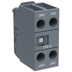 ABB CA4-11 Hilfskontaktblock, 2-polig, 1S+1Ö 1SBN010110R1011  - 5 Stück
