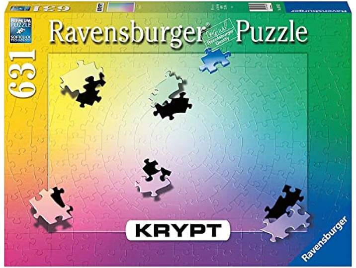 Ravensburger Krypt puzzel Gradient Pasteltinten - Legpuzzel - 631 stukjes, Oude versie