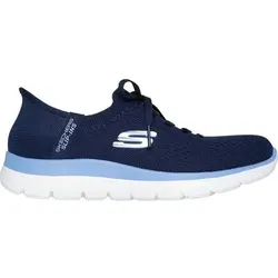 SKECHERS Damen Slipper SUMMITS-NEW DAILY, Größe 37 in Blau Blau