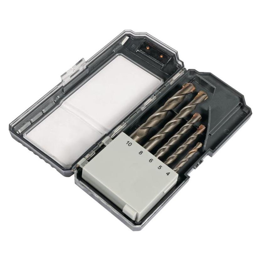 Kendo Allround-Bohrer-Set (10 Millimeter, 4 Millimeter, 5 Millimeter, 6 Millimeter, 8 Millimeter) (60029016)