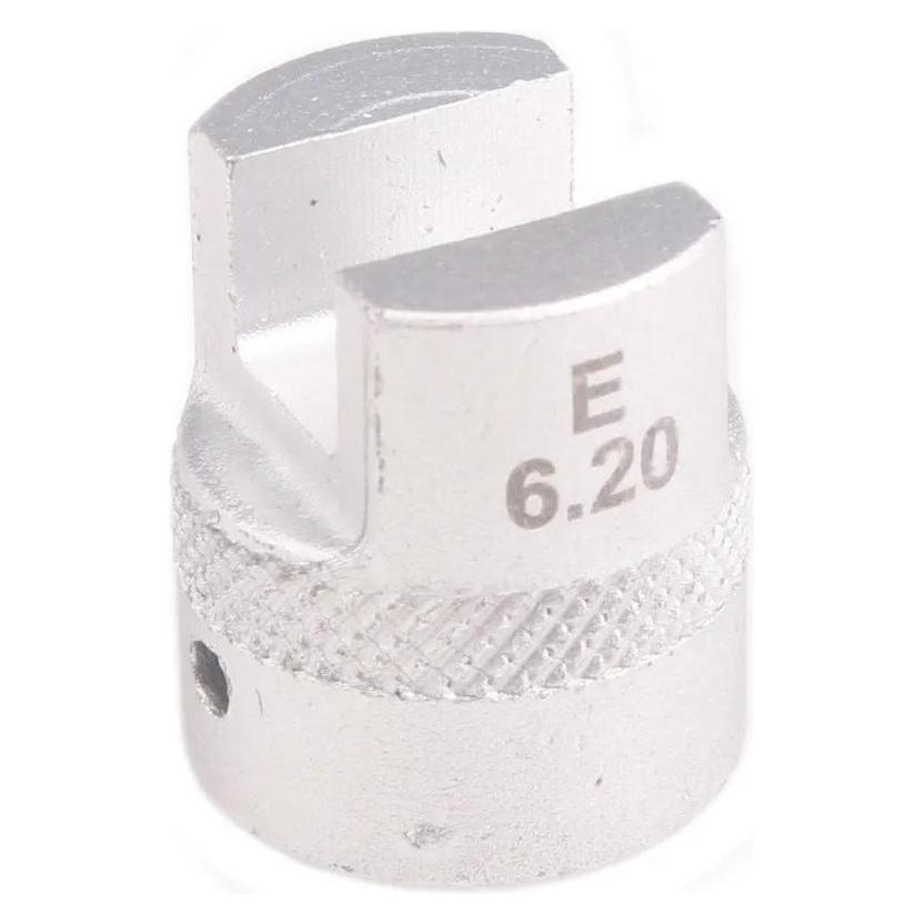 Bikeservice Speichenschlüssel zum Festziehen, 6,2 mm, Alu (BS5502E)
