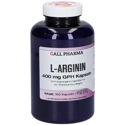 L-Arginin 400 mg Kapseln 360 St