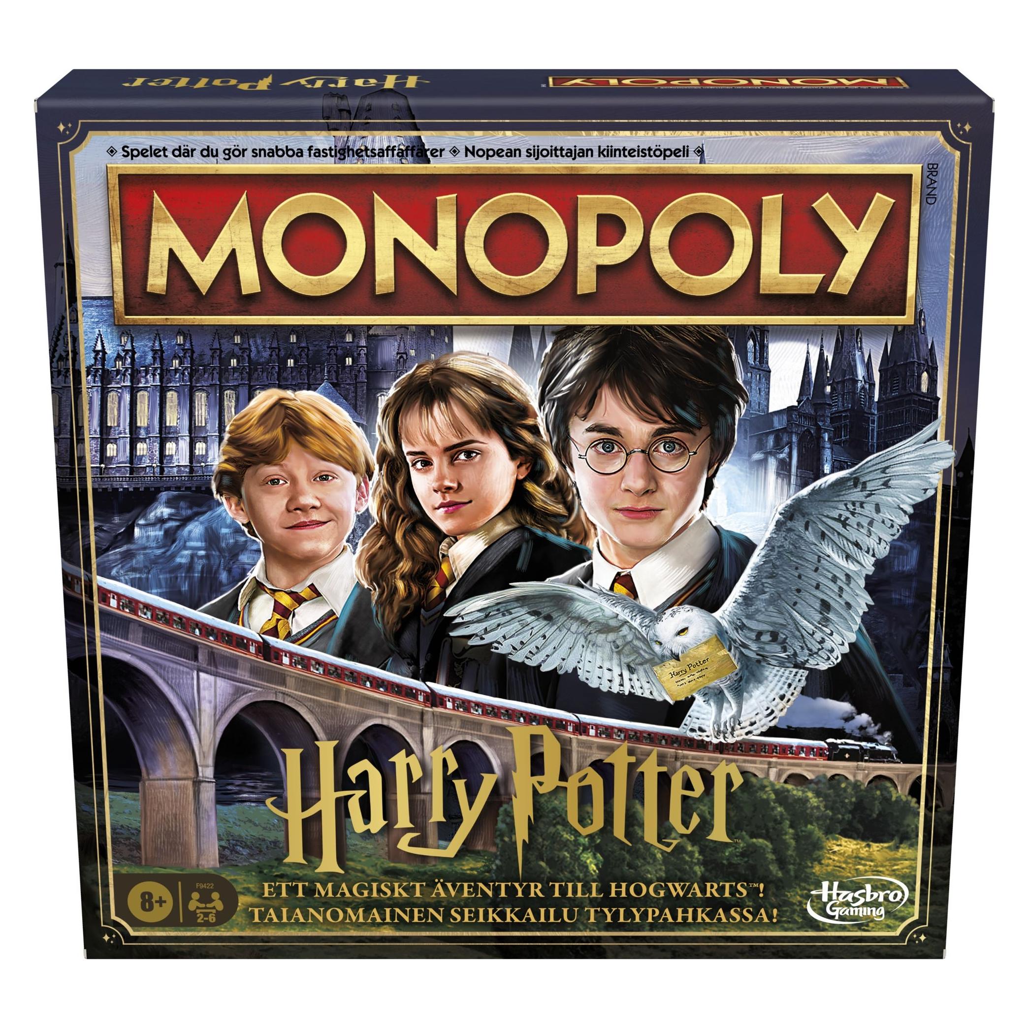 Hasbro Gaming Monopoly Harry Potter (Finnisch, Schwedisch, 2 - 6 Spieler) (F9422168)