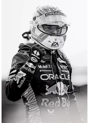 Uplift Essentials Vintage F1 Monaco Racing Poster   Max Verstappen Canvas Wall Art style 1 16 X 24 In