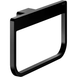 KEUCO AVENO Handtuchring  14621370000 24 cm, schwenkbar, zum Kleben/Schrauben, schwarz matt