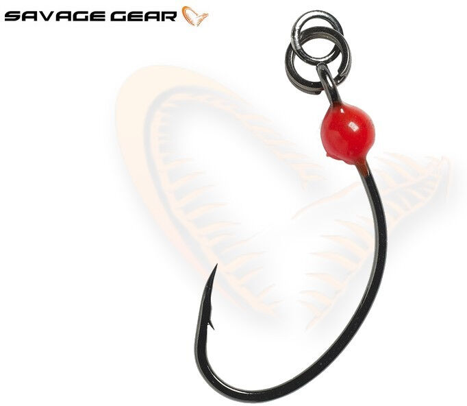 Savage Gear Grip Point Single Hook Hot Spot